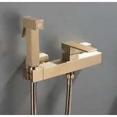 baratos Torneiras de Banheira-Bidé torneira Cromado Auto-limpeza Moderna