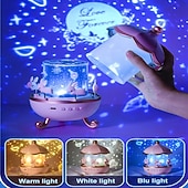 economico Luci Notturne per Bambini-Proiettore Notturno Carousel Bunny 12 Film Musica e Altoparlante Bluetooth Proiettore di Stelle Rotante a 360° per Camera dei Bambini Lampada Nursery Ricaricabile Regalo di San Valentino per Bambine