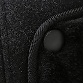 お買い得  メンズ ベースボールキャップ-男性用 耳あて付き帽子 冬の帽子 ウィンターウォームキャップ 耳あて付き冬用野球帽 冬用野球帽 ブラック グレー ポリエステル ファッション 現代コンテンポラリー デイリーウェア デート 単色/無地 保温 防風