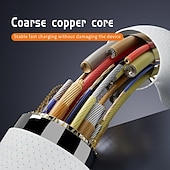 cheap Cell Phone Cables-Wireless Charging for Apple Watch iWatch Magnetic PD Fast Charging 65W 2-in-1 Type-C Cable 20V 3A