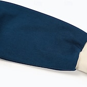 Χαμηλού Κόστους βασικά ανδρικά κουκούλα-Ανδρικά Φούτερ με Κουκούλα Μαύρο Πράσινο Χακί Χακί Μπεζ Με Κουκούλα Συνδυασμός Χρωμάτων Κορδόνι Κουρελού Τσέπη Αθλήματα &amp; Ύπαιθρος Καθημερινά Αργίες Βαμβάκι Κομψό στυλ street Βασικό Καθημερινό