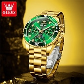 Χαμηλού Κόστους Μηχανικά Ρολόγια-Το Νέο Ρολόι Επιχειρηματικού Στυλ Olevs Με Λαμπερό Συνεχές Ημερολόγιο Αυτόματο Μηχανικό Ρολόι Μόδα Και Καθημερινό Αδιάβροχο Φάντασμα Ανδρικό Σπορ Ρολόι