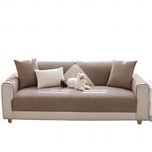 abordables Funda de sofá-Funda de sofá para sofás en forma de L de 1, 2 o 3 plazas, apta para mascotas, acolchada, antideslizante, lavable, suave y duradera para sala de estar.