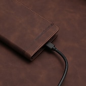 Недорогие Чехлы для iPhone-телефон Кейс для Назначение iPhone 17 Pro Max 17 Air 17 i16 15 14 Pro Max Plus 13 Pro Max Mini Кошелек для карт Защита от удара Ретро Кожа PU