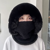 levne Klobouky-Dámské Čepice Zimní čepice Větruvzdorné Teplý ulice Denní Víkend Úplet Čistá barva