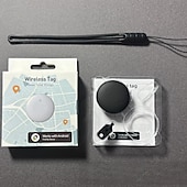 cheap Security Sensors &amp; Alarms-S5 Ultra-Thin GPS Tracker Card (Android Only), Wireless Charging Wallet Finder &amp; Child Locator, Real-Time Anti-Lost Tracking Device for Personal Items