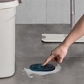 voordelige Badkamergadgets-siliconen vloerafvoer - badkamerarmatuur met haarvanger badstop gootsteenzeeffilter - voor afvoeren kranen douches - thuis &amp;tuinaccessoires