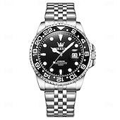 abordables Relojes de Cuarzo-OLEVS 5657 relojes de cuarzo de lujo regalo para hombres marca top reloj de vestir mecánico automático luminosa con calendario de acero inoxidable