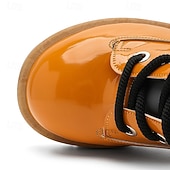 economico Stivali da lavoro-stivali da lavoro impermeabili arancioni da uomo: design robusto con supporto alto per la caviglia, ideali per lavori all'aperto e uso intensivo