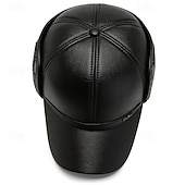 Χαμηλού Κόστους Καπέλο μπέιζμπολ ανδρών-Ανδρικά Χειμερινά Καπέλα Χειμωνιάτικο ζεστό καπάκι Χειμερινό καπέλο μπέιζμπολ με πτερύγια αυτιών Χειμερινό καπέλο μπέιζμπολ Μαύρο Πολυεστέρας Φλις Μοντέρνα Σύγχρονη Σύγχρονη