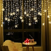 levne Party-1 ks 3,5 m světelná řetězová svítidla motýl sněhová vločka LED pohádková svítidla na zavěšení LIGHT festivalové svítidlo svatební lampy AC 110V/220V EU/US/UK/AU zásuvka