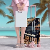 baratos Desgaste em casa e chinelos em casa-Capa protetora elástica para mala de viagem em estilo náutico.