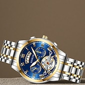 Χαμηλού Κόστους Ρολόγια Quartz-Προηγμένο Ρολόι Χεριού Ανδρών Μοντέρνο Αντρικό Ρολόι Quartz Μοντέρνο Ημερολόγιο Λαμπερός Δείκτης Η Καλύτερη Επιλογή Δώρου για Άντρες