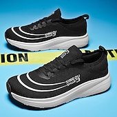 זול נעלי חג המולד לגברים-נעלי ריצה לגברים בצבע ירוק ניאון עם סוליה בעלת ביצועים גבוהים - נעליים אופנתיות ונוחות לחג המולד ולאורח חיים פעיל