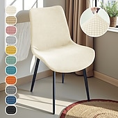 levne Potah na jídelní židli-1ks žakárový potah na jídelní židli, strečový potah na židli pro domácnost, kuchyň, banket nebo svatbu v USA