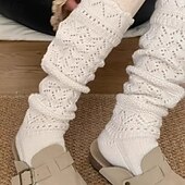 abordables Chaussettes-Femmes Bas Extérieur Bloc de Couleur Polyester Vacances Occasionnel Élastique Chaud 1 Paire