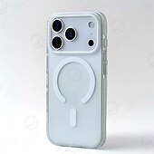 billige iPhone-etuier-Luksuriøst gradient, eksklusivt matt, klart, sterkt magnetisk, støtsikkert deksel til iPhone 17 Air, 16, 15, 14 Pro Max, 17P, for MagSafe-ladedeksel