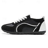 baratos Tênis Casuais-Tênis casual masculino amarelo e preto com design de malha respirável, calçado leve e antiderrapante para caminhadas ao ar livre, viagens e estilo cotidiano