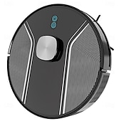 economico Elettrodomestici-Robot combinato per spazzare e lavare i pavimenti con app di navigazione lidar, mappatura intelligente, zone vietate al lavaggio e impostazioni per pareti invisibili, ricarica automatica, batteria a
