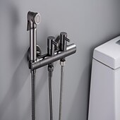 baratos Torneiras de Banheira-Bidé torneira Cromado Auto-limpeza Moderna