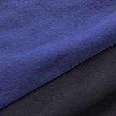 tanie Kurtki biegowe-Męskie Kolorowy blok Kurtka sportowa Jesień / Zima Kaptur Długi rękaw Athleisure Ochrona przed słońcem Lekki Siłownia Piesze wycieczki Bieganie Trening Joga Czarny Niebieski Ciemnoniebieski Odzie