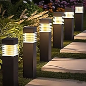 baratos Luzes e lanternas de caminho-Luz de fadas para paisagem de jardim com energia solar, luz de gramado para decoração de quintal doméstico, iluminação externa à prova d&#039;água, 1 peça