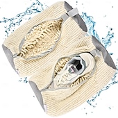 voordelige Wasgoed-2-pack schoenwaszakken voor wasmachine, schoenreinigingszakken voor alle soorten schoenen, waszak voor wasmachine en droger