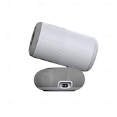 Недорогие Проекторы-Премиум проектор YT900 с автофокусировкой разрешение 1920*1080 опциональная микрофонная основа светодиодная лента 2.4/5GHz двухдиапазонный Wi-Fi Android 13.0 3-х линзовый стеклянный объектив с