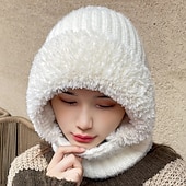 levne Klobouky-Dámské Čepice Buřinka Zimní čepice Větruvzdorné Teplý ulice Denní Víkend Pletený Čistá barva