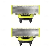 baratos Ferramentas Manuais-Lâminas de reposição para barbeador compatíveis com aparador elétrico philips one blade qp2520 qp2630 qp2515 qp6510 qp6520 qp6530