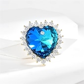 levne Špendlíky a brože-Brože Klasika Retro Elegantní Módní Luxus Brož Šperky Modrá Pro Svatební Párty Dar Zásnuby Maturitní ples Festival