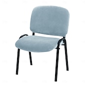 Недорогие Крышка обеденного стула-Комплект из 2 бархатных чехлов для складных стульев, эластичная защита стульев для свадьбы, банкета, вечеринки или украшения дома