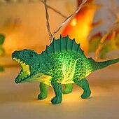 cheap Party String Lights-LED Dinosaur String Lights 1.5m 10LEDs Battery Powered  Home Children's Toys Shopping Mall Room Decoration Lights Creative Cartoon Gift Light