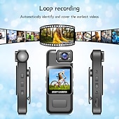 abordables Cámara y fotografía-S72 Cámara acción Portátil Recargable Grabación de imagen y función de video Mini Control WIFI 1.7 pulgada CMOS 2.0 MP 1080p Calle