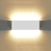 preiswerte Indoor-Wandleuchten-Innenbereich Außenbereich Modern Außenwandleuchten Innenwandleuchten Wohnzimmer Außenbereich Aluminium Wandleuchte 85-265V