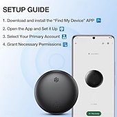 cheap Security Sensors &amp; Alarms-S5 Ultra-Thin GPS Tracker Card (Android Only), Wireless Charging Wallet Finder &amp; Child Locator, Real-Time Anti-Lost Tracking Device for Personal Items