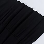 abordables Vestidos-Retro Antiguo Medieval Renacimiento Vestidos Vikingo élfico Color sólido Disfraz Mujer Celta Fantasía Real Víspera de Todos los Santos Carnaval Mascarada LARP Adulto Vestido