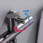 baratos Torneiras de Banheira-Bidé torneira Cromado Auto-limpeza Moderna