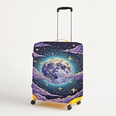 Χαμηλού Κόστους Home Wear &amp; Home Slippers-Ελαστικό κάλυμμα αποσκευών με εκτύπωση galaxy