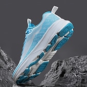 economico Sneakers Casual-scarpe da ginnastica arancioni da uomo con tomaia in mesh: calzature traspiranti e comode per sport all'aria aperta e abbigliamento casual