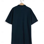 cheap Men&#039;s Classic Polo-2PCS Men&#039;s Polo Shirts Golf Shirt Casual Holiday Classic Short Sleeve Fashion Basic Plain 2 Piece Multi-pack Summer All Seasons Regular Fit