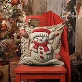 1 st Sammet Örngott, Mönster Enkel Ledigt Fyrkantig Traditionell Klassisk billiga Julbäddset-1 st Sammet Örngott, Mönster Enkel Ledigt Fyrkantig Traditionell Klassisk