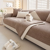 abordables Funda de sofá-Funda de sofá para sofás en forma de L de 1, 2 o 3 plazas, apta para mascotas, acolchada, antideslizante, lavable, suave y duradera para sala de estar.