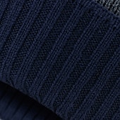 billige Lue lue-Herre Unisex Beanie lue Vinterhatter Luer Strikk lue Vinterlue Svart Navyblå Akryl Fiber Strikket Koselig Dagligdagstøy Ut på byen Fargeblokk Varm