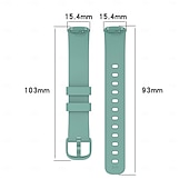 economico Cinturini per orologi Fitbit-4 pezzi Cinturino intelligente Compatibile con Fitbit Inspire 3 Silicone Orologio intelligente Cinghia Donne Uomini Cinturino Sportivo Sostituzione Polsino