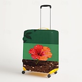 abordables Ropa de casa y zapatillas para el hogar-Funda elástica para maleta con estampado floral, protector de equipaje de viaje