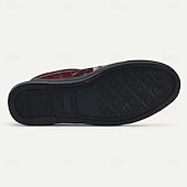  Men's Christmas Santa Face Slip-On Shoes – Festive 3D Santa Design, Comfortable Casual Style, Perfect for Christmas Parties & Holiday Gatherings