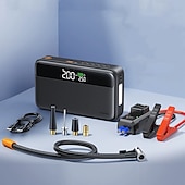 cheap Vehicle Repair Tools-N33 Multi-function Spark Starter With Integrated Air-charging Pump for Automobile Emergency Starting Power Supply