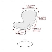 Недорогие Крышка обеденного стула-Чехол на кухонный стул Сплошной цвет Активный краситель Полиэстер Чехол с функцией перевода в режим сна