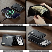 Недорогие Чехлы для iPhone-телефон Кейс для Назначение iPhone 17 Pro Max i16 15 14 Pro Max Plus 13 Pro Max Кейс на заднюю панель Защита от удара Ретро ТПУ ПК Кожа PU